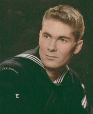 Bob Mitchell (Mitch) in liberty uniform 1964
