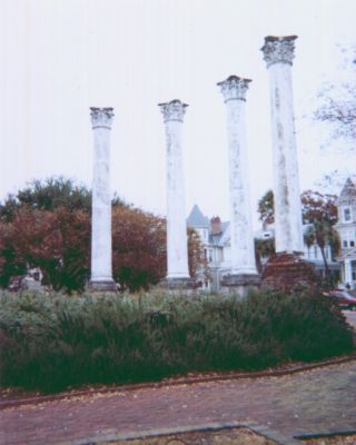 Charleston Landmark -Ruins of old Charleston Museum
