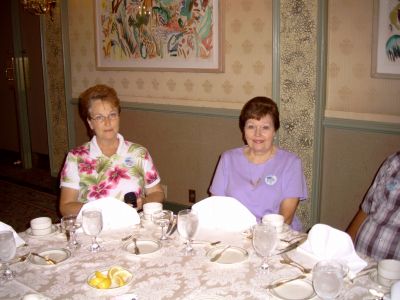 Nancy Bishop and Pat Allen
