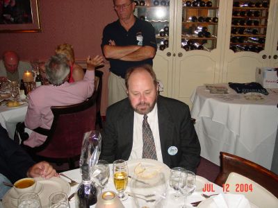 Tom Sieloff at the Banquet.

